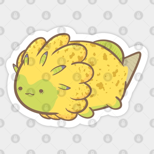 Monster Hunter- Royal Ludroth Sticker by CaptainPoptop